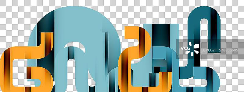 抽象字母风格设计背景线条图片素材