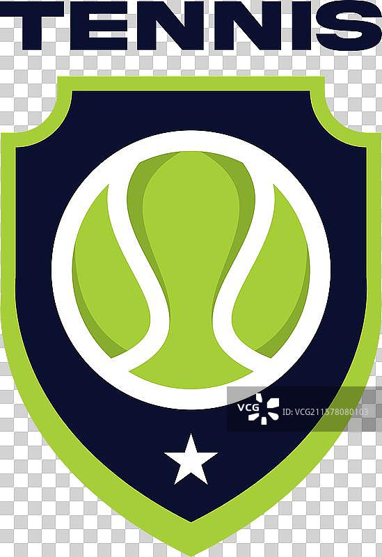 网球俱乐部标志设计的网球图标图片素材