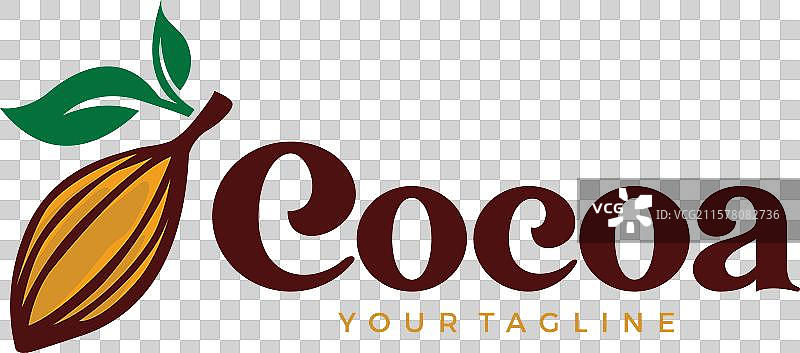 可可巧克力标志模板图片素材