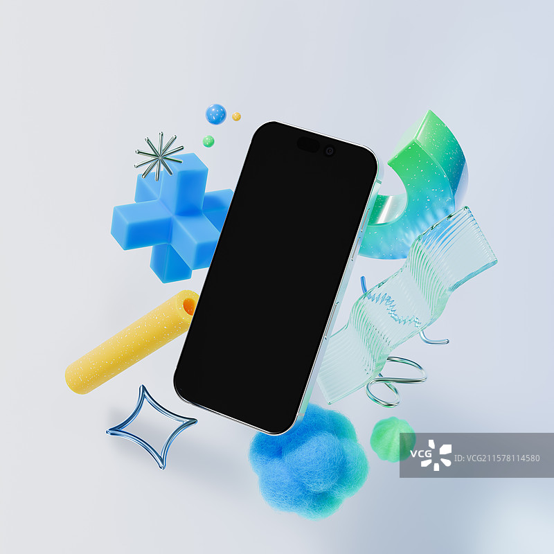 3D，3D设计，智能手机，数字，抽象背景图片素材