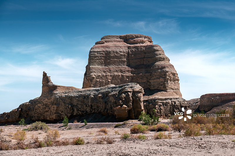 乌尔禾魔鬼城风光，新疆，克拉玛依图片素材