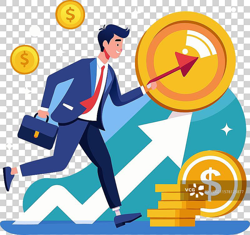 商业增长 PPC 营销成功图片素材