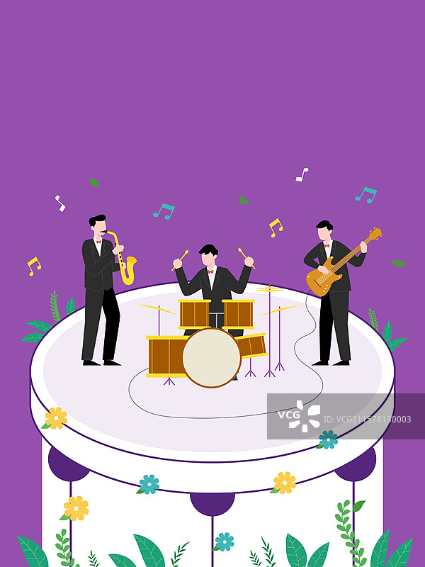 音乐、音乐家、音乐节、框架、乐器、文化与艺术图片素材