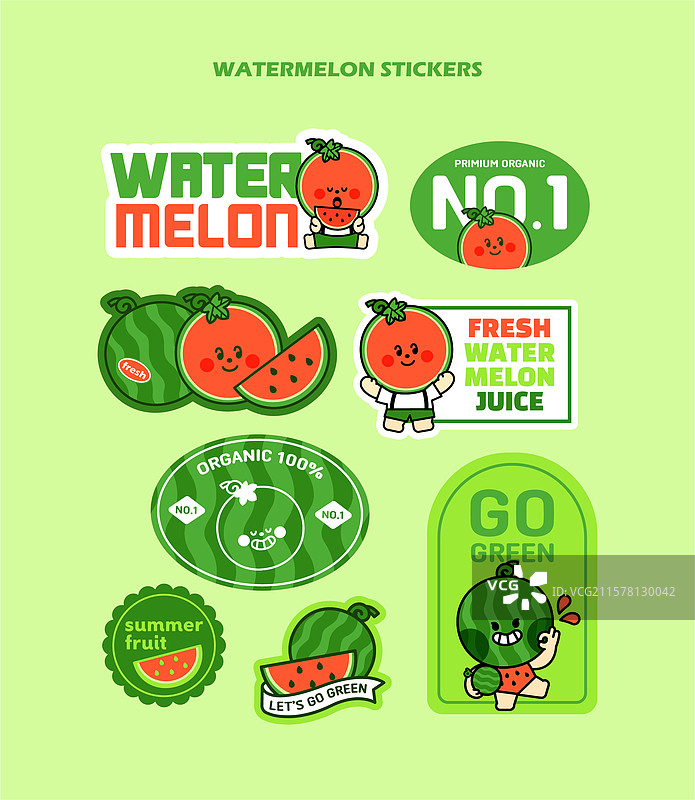 水果，角色，夏天，西瓜，西瓜汁图片素材