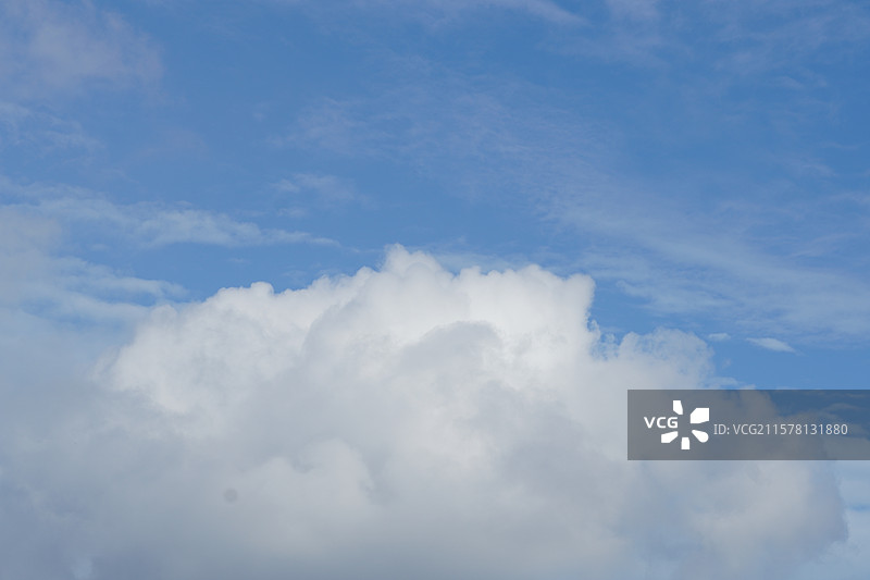 夏天的蓝天白云图片素材