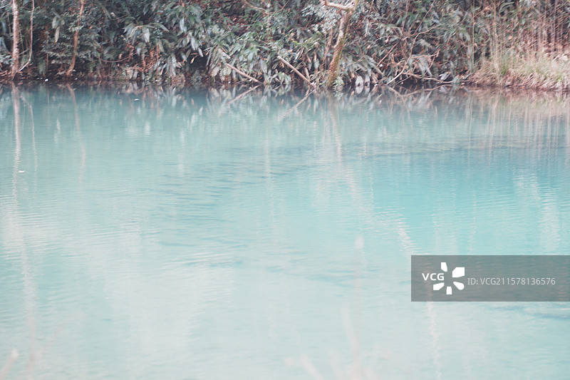 绍兴诸暨五泄风景区瀑布风景照图片素材