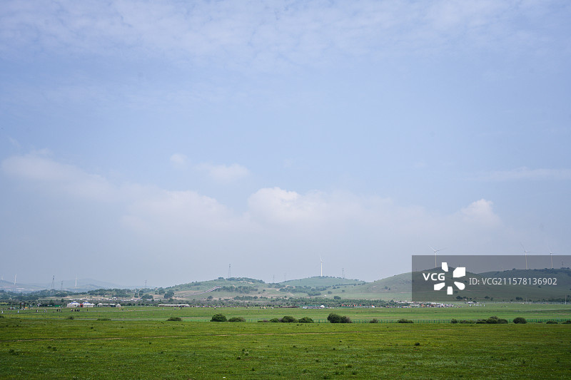 河北承德坝上草原图片素材