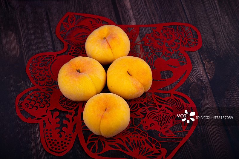 寿桃与福字图片素材