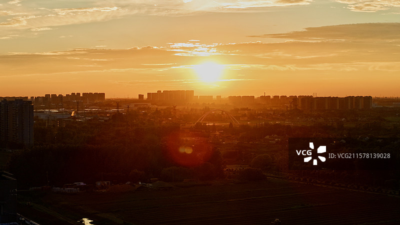 日出之城图片素材