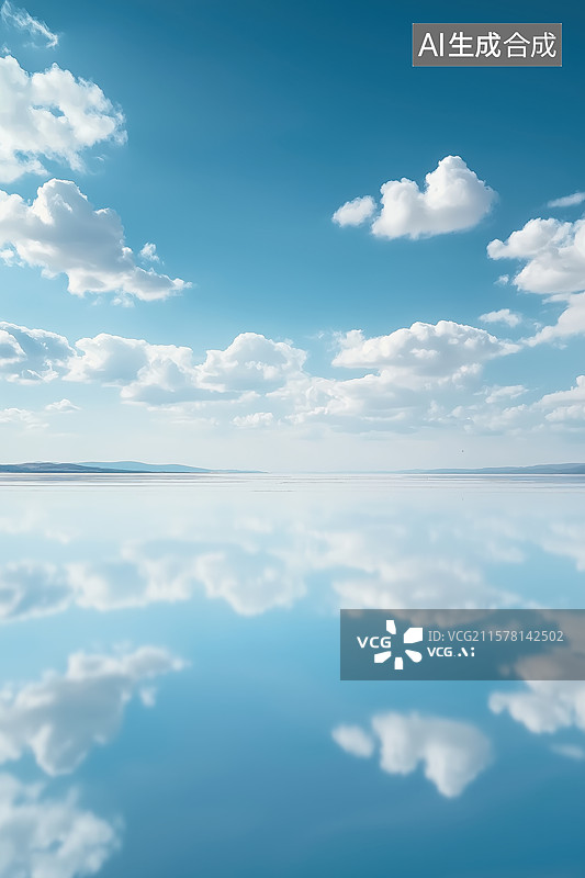 【AI数字艺术】天空海洋图片素材