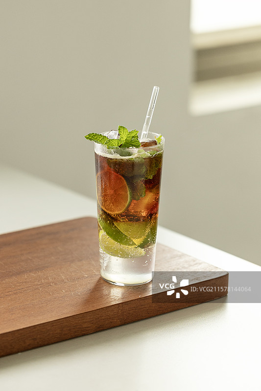咖啡莫吉托|青柠薄荷咖啡特调|创意咖啡图片素材