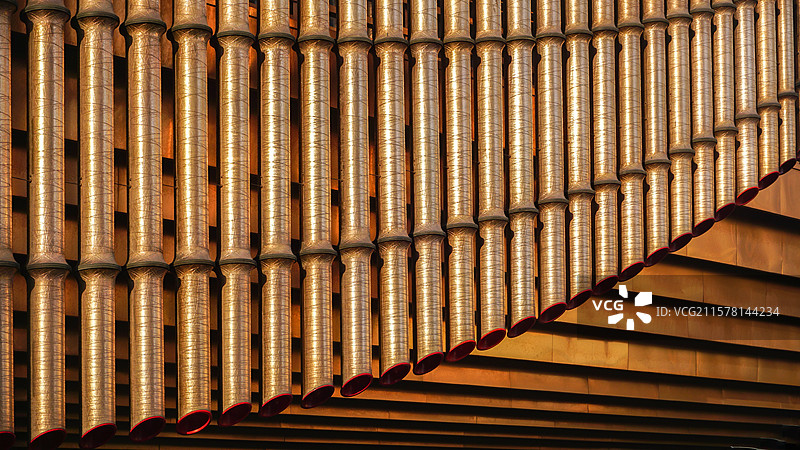 上海复星艺术中心建筑特写图片素材