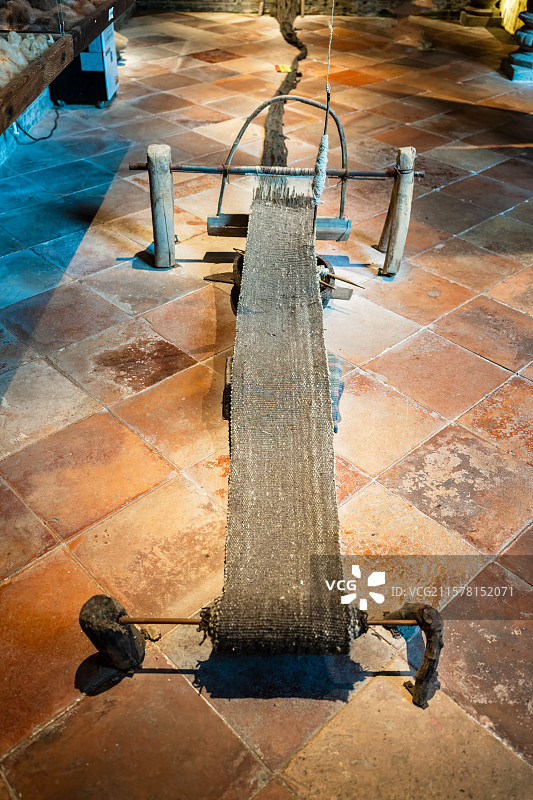 手工织布机图片素材