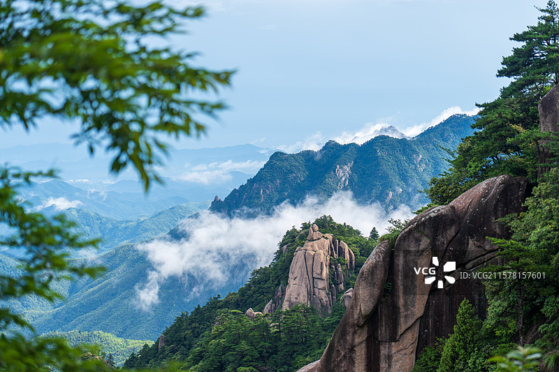 九华山风景图片素材