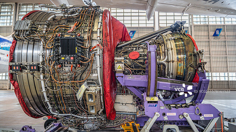 飞机引擎图片素材