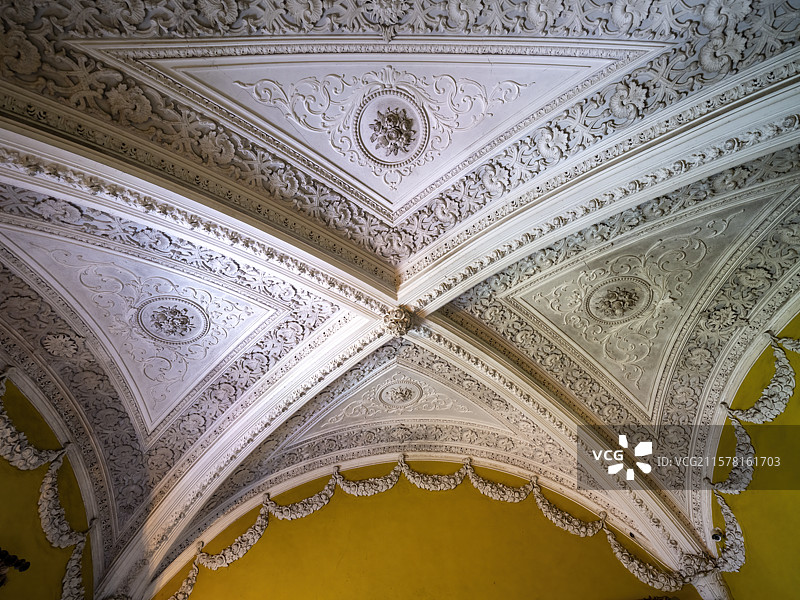 世界文化遗产——葡萄牙辛特拉佩纳宫图片素材