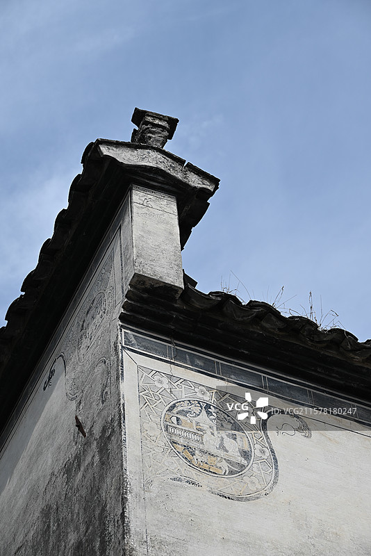 安徽西递 青砖黛瓦间的徽州记忆图片素材