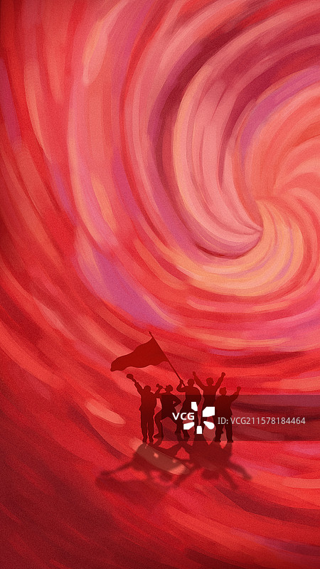 肌理感军人剪影背景模板图片素材