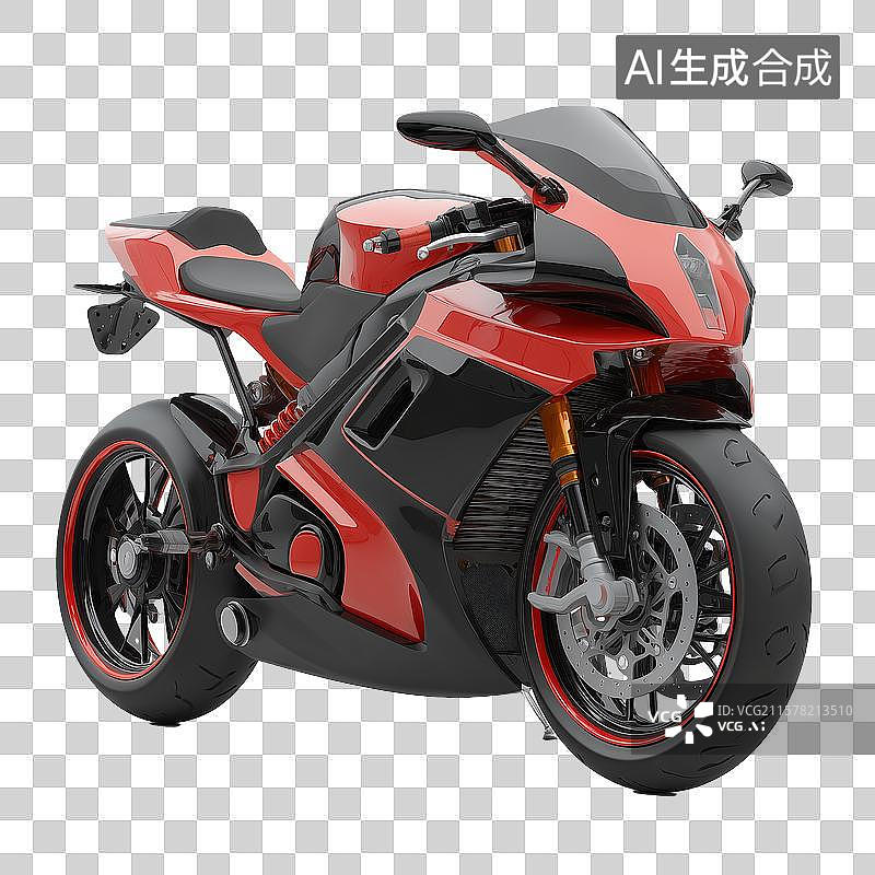 【AI数字艺术】三维摩托车模型图片素材