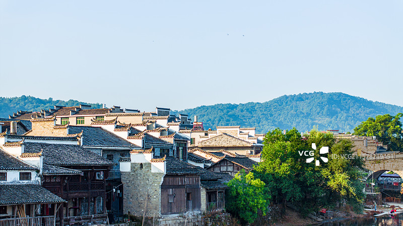 景德镇浮梁县东埠古村图片素材