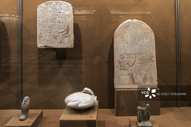 俄罗斯圣彼得堡冬宫博物馆埃及馆图片素材