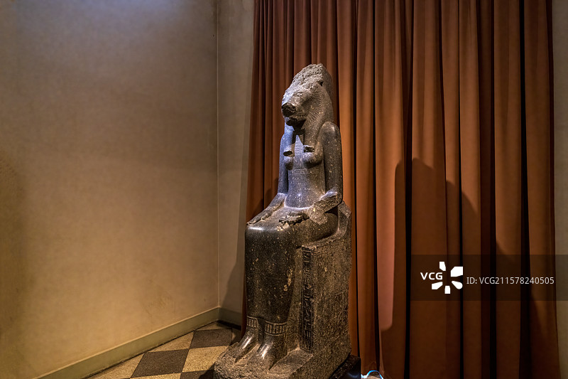 俄罗斯圣彼得堡冬宫博物馆埃及馆图片素材