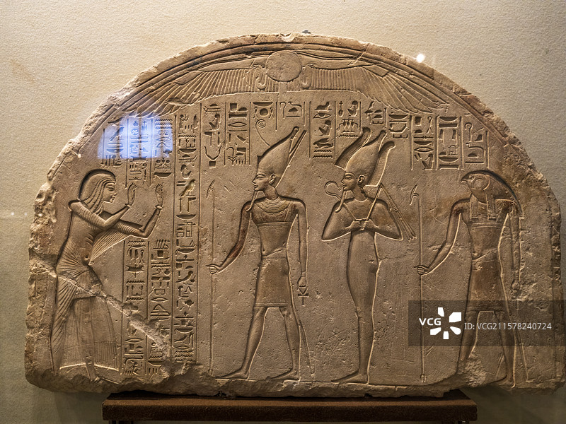 俄罗斯圣彼得堡冬宫博物馆埃及馆图片素材