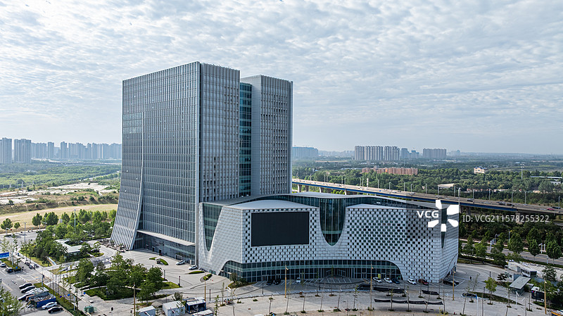 郑州市常西湖新区CCD场馆风景图片素材