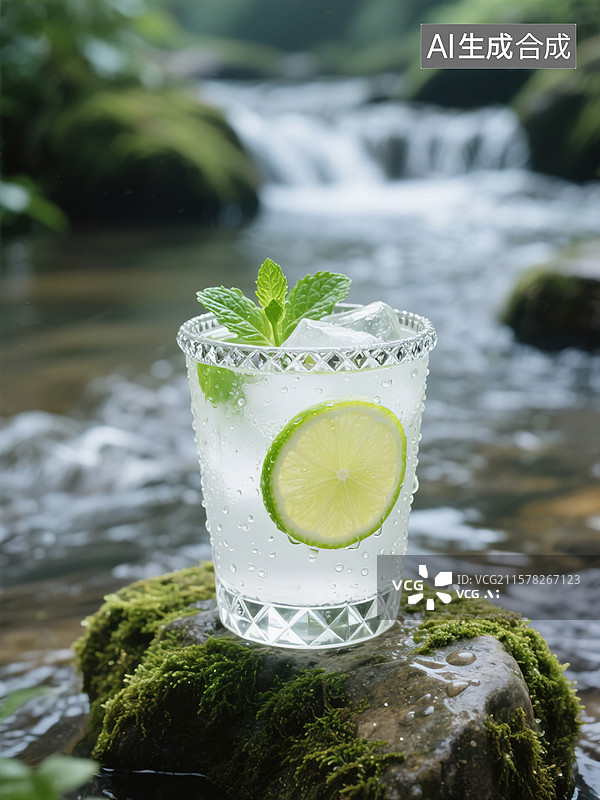【AI数字艺术】夏日冷饮，各种外观与口味的清凉饮料图片素材
