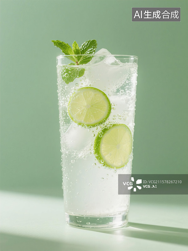 【AI数字艺术】夏日冷饮，各种外观与口味的清凉饮料图片素材