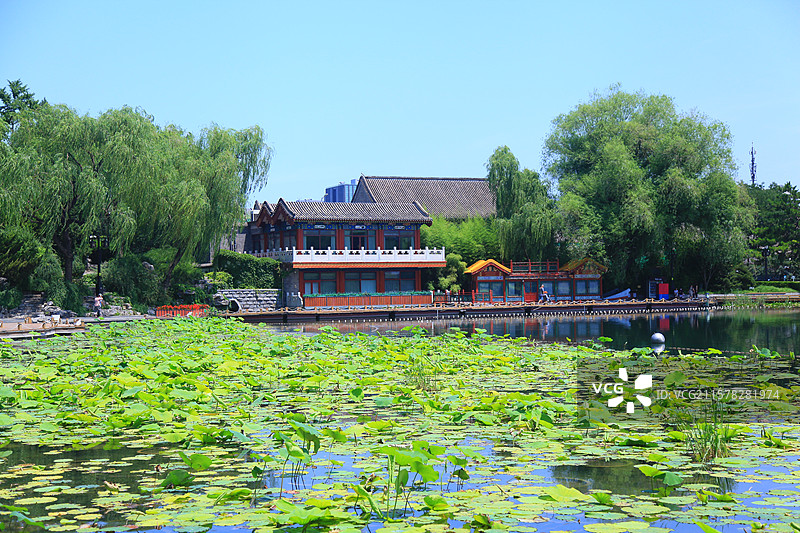 北京西海湿地公园图片素材