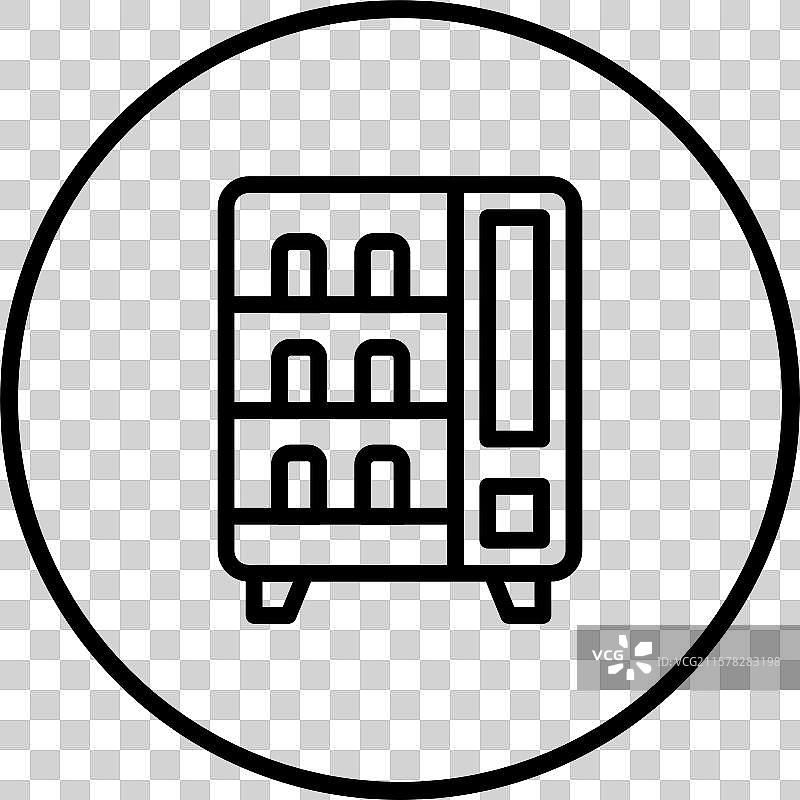 自动售货机图标设计图片素材