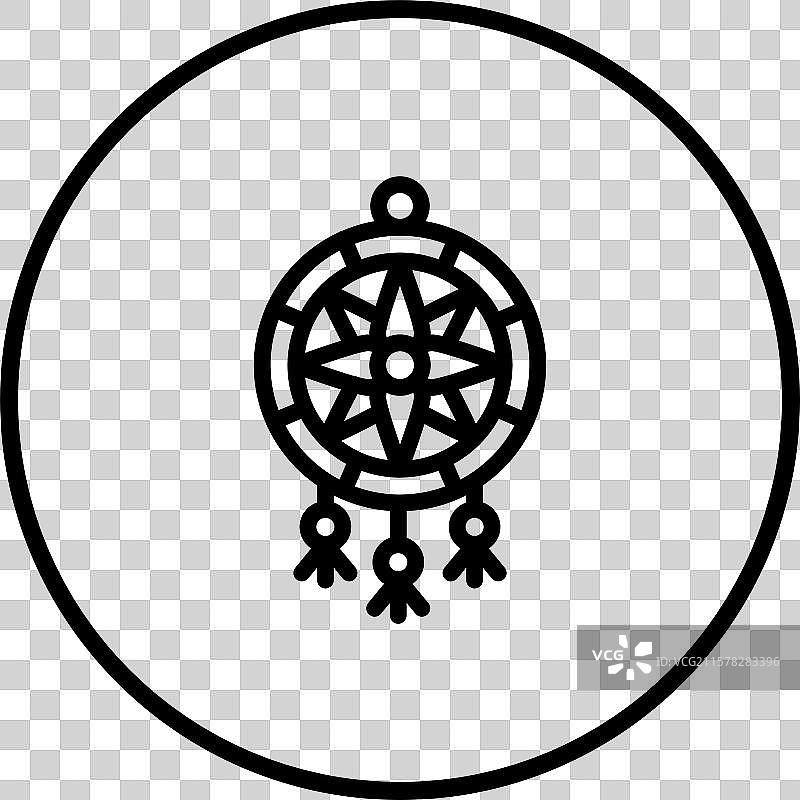 梦捕手图标设计图片素材