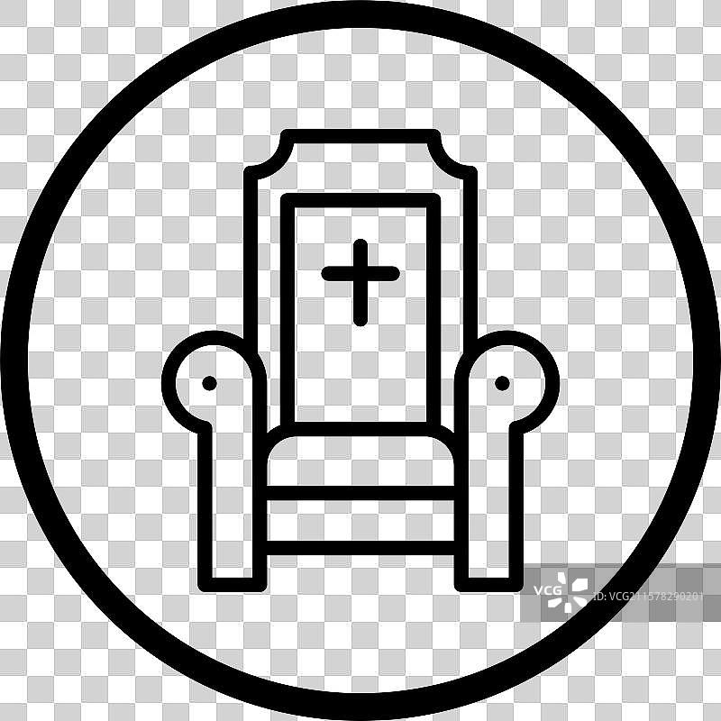 王座图标设计图片素材