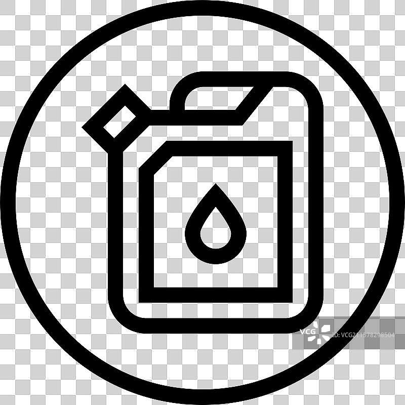 汽车机油图标设计图片素材