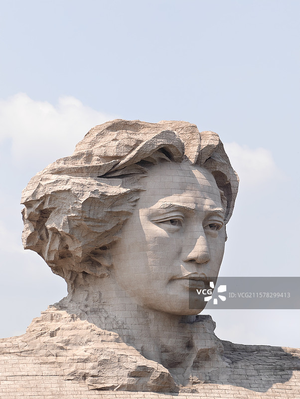 长沙橘子洲头雕塑图片素材