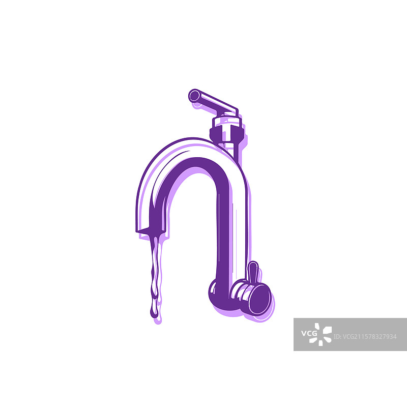 水龙头滴水图片素材