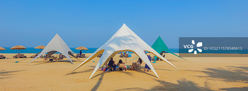 海口假日海滩旅游区图片素材