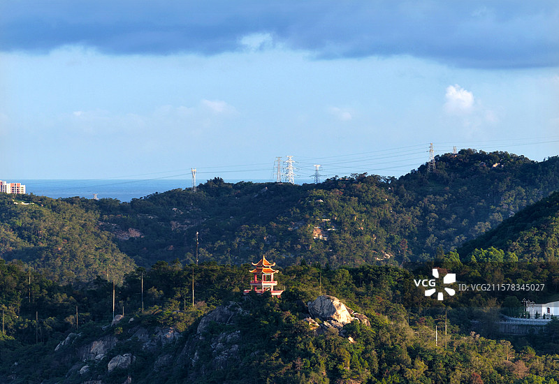 广东汕头礐石风景区飘然亭风景图片素材