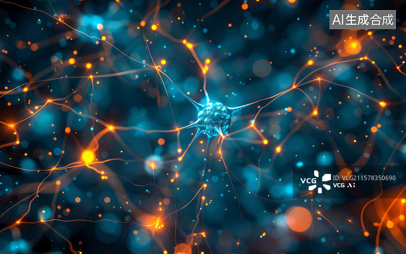 【AI数字艺术】生物科技与医疗主题商业背景图片素材