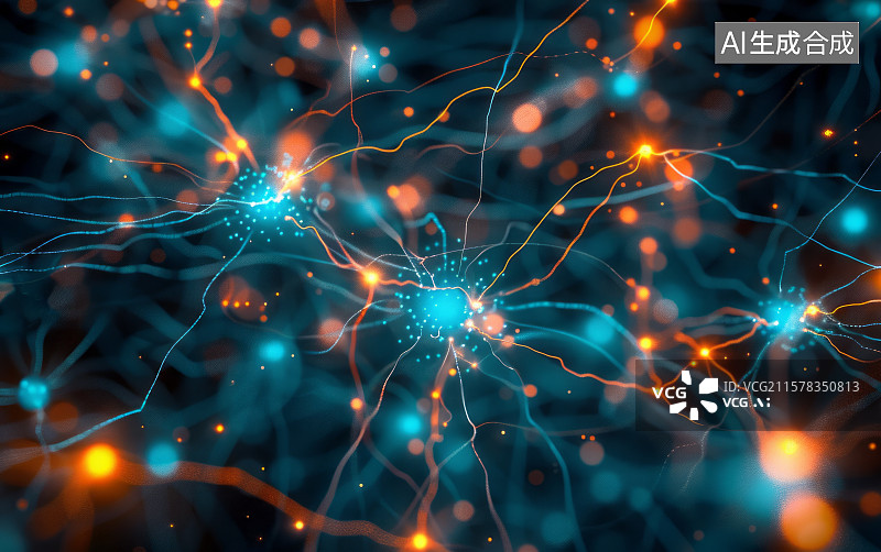 【AI数字艺术】生物科技与医疗主题商业背景图片素材