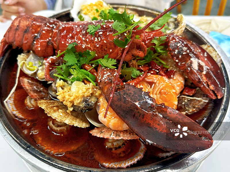 威海大排档·博斯顿龙虾图片素材