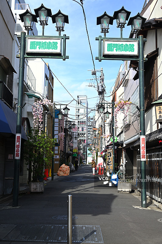 日本东京浅草寺图片素材