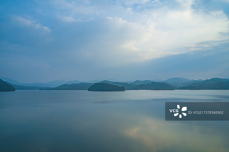 卢村水库图片素材