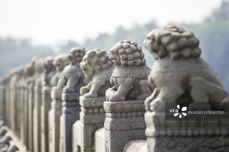 北京丰台区“卢沟桥”风光图片素材