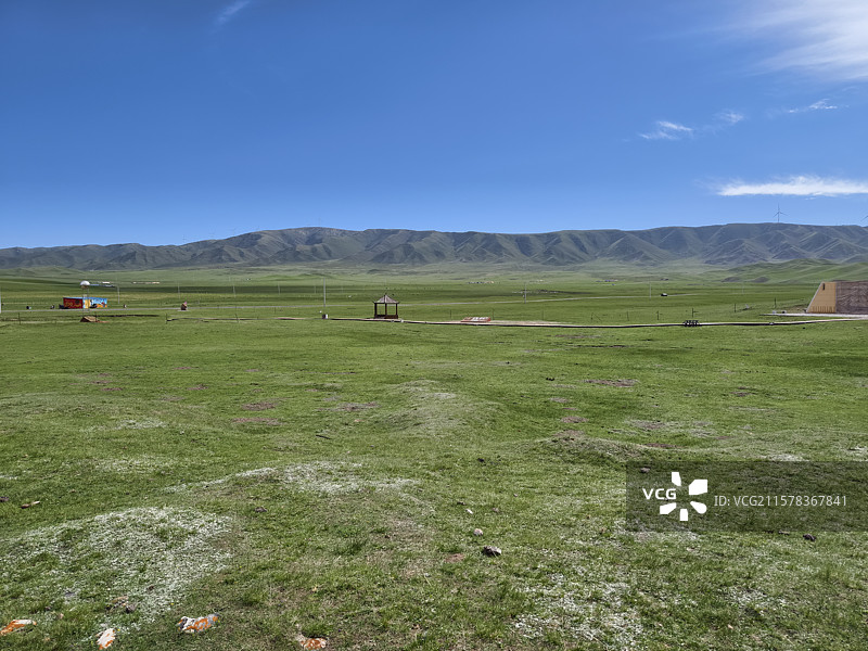 青海省海北州西海镇金银滩原子城景区六厂区图片素材
