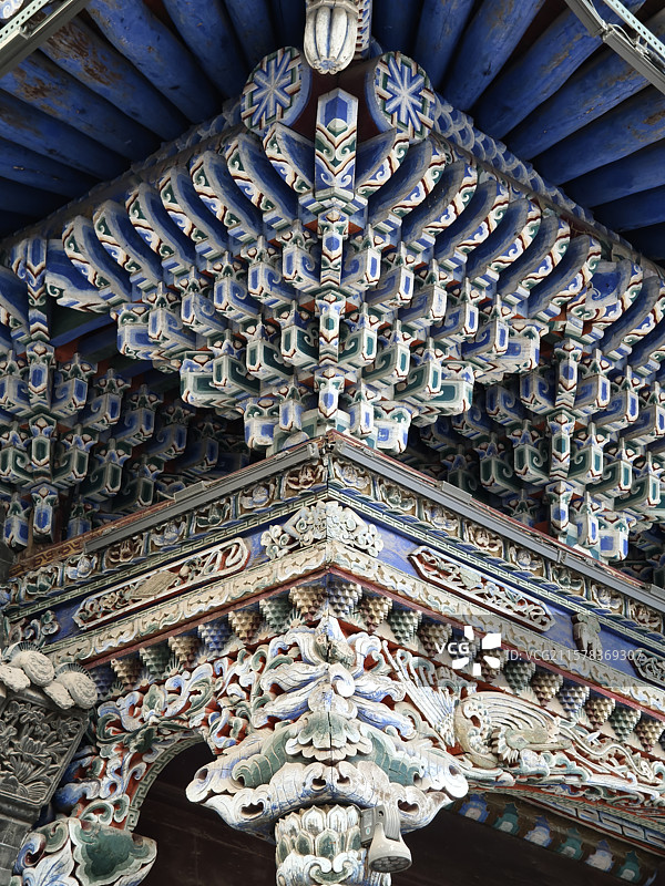 青海省湟源县丹噶尔古城建筑图片素材