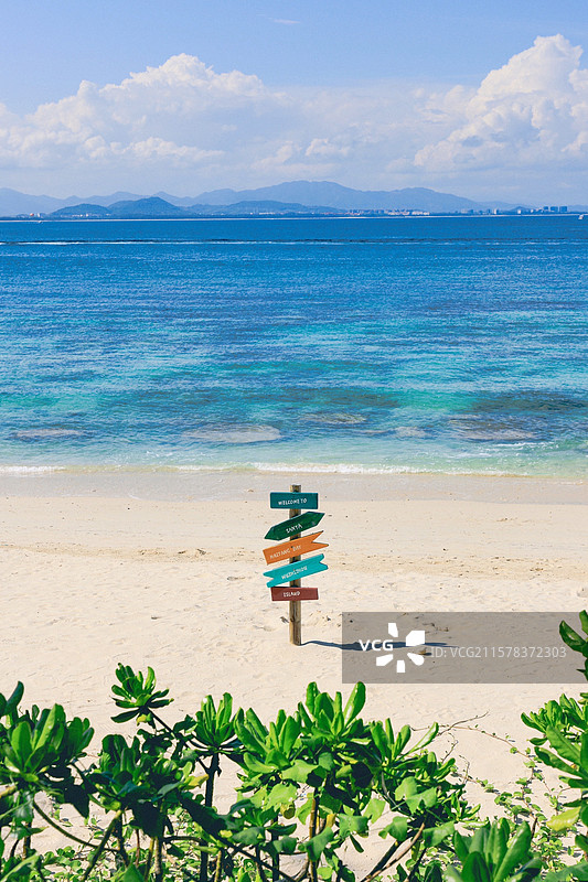 蜈支洲岛海边风光图片素材