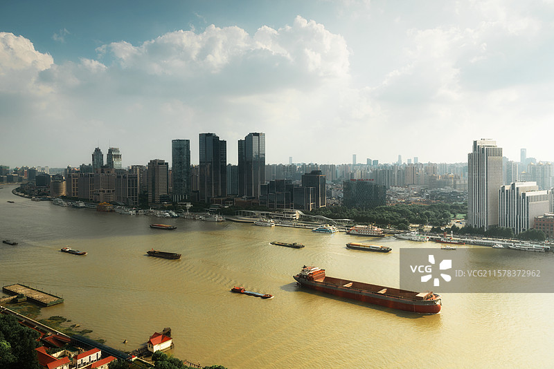 上海黄浦江图片素材