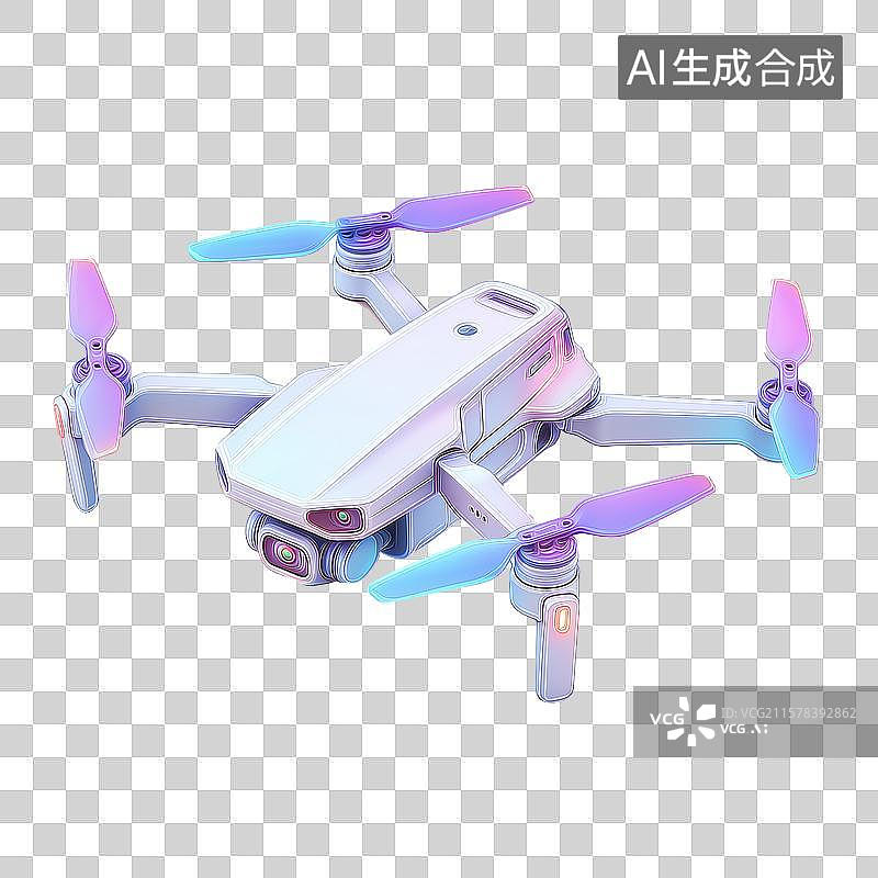 【AI数字艺术】无人机模型图片素材